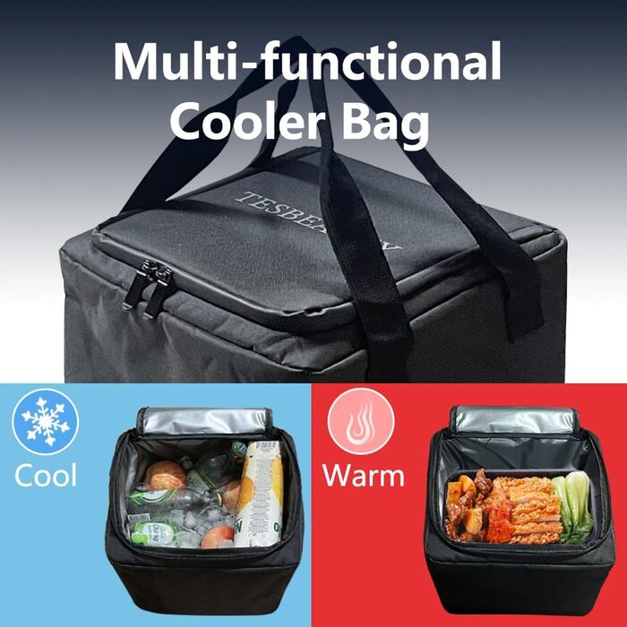 Органайзер для переднього багажника Tesla Model 3, сумка для кемпінгу з герметичним охолоджувачем, складана сумка для зберігання речей у передньому багажнику Tesla, компактна, покращена, потовщена, міцна, ідеальна для.