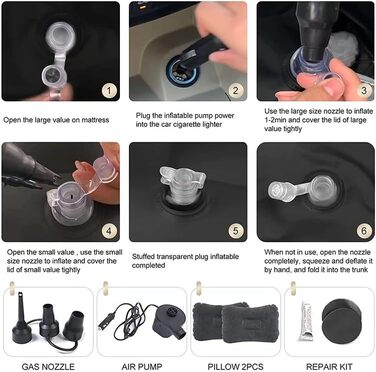 Автомобільні надувні матраци, для BMW X1 X2 X3 X3 M40i X4 X5 X6 X7 позашляховик автомобільне ліжко матрац кемпінг подорожі задній двір пляжний надувний матрац аксесуари
