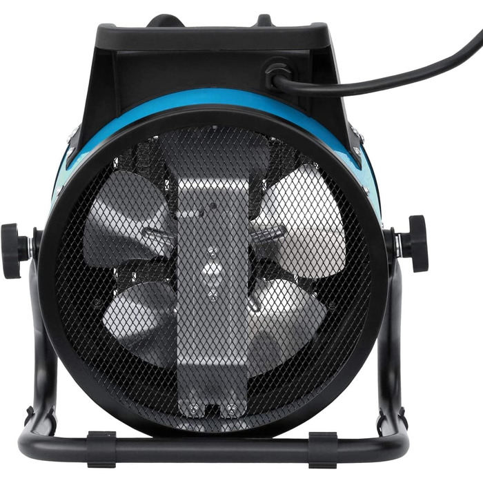 Тепловентилятор ALLEGRA PTC 3000 Вт Електричний вентилятор 230 В для дому та офісу Безпечний керамічний PTC обігрівач з термостатом та захистом від перегріву Портативний додатковий обігрівач