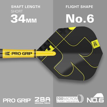 Набір дротиків Target Darts Bolide Void 90 вольфраму, сталеві наконечники зі швейцарськими наконечниками 21G/22G/23G/24G/25G/25G Професійні набори дротиків, чорні дротики, швейцарські наконечники - інструмент у комплекті, ствол 22G 03