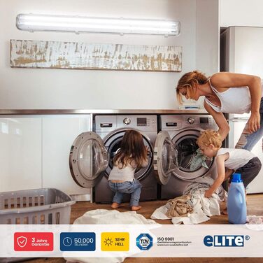 Світлодіодна трубка eLITe T5, 51,7 см, 7 Вт, дуже яскрава, 720 лм, 840, 4000 кельвінів, універсальний білий, ТІЛЬКИ ДЛЯ EVG, 140 градусів, однорідне світло, довговічність 50 000 год, гарантія 3 роки