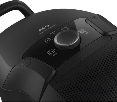 Пилосос із мішком AEG VX9-5-EBR, 650 Вт, оцінка Stiftung Warentest Gut 2,2