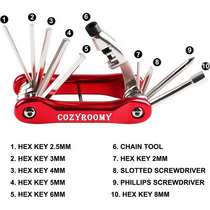 Набір для ремонту велосипедних шин COZYROOMY