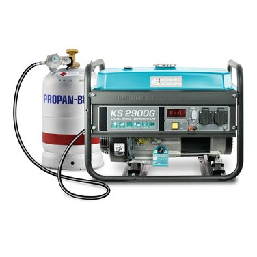 Двопаливний генератор Knner&Shnen KS 2900G (бензин/газ), 2900 Вт
