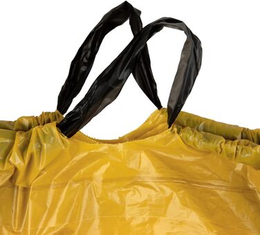 Надзвичайно міцний жовтий мішок 27 мкм, 5 рулонів жовтих мішків, 90 літрів, (найміцніший) - мішок для переробки, що відповідає вимогам DSD (5)