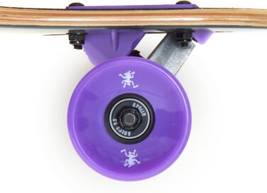 Лонгборд Apollo Makira DT 38" Twin Tip drop-through freeride cruiser 8-шаровий клен ABEC-9 високошвидкісні повний компліт для новачків фрірайду слайдів T-Tool у комплекті оригінал Німеччина 2025