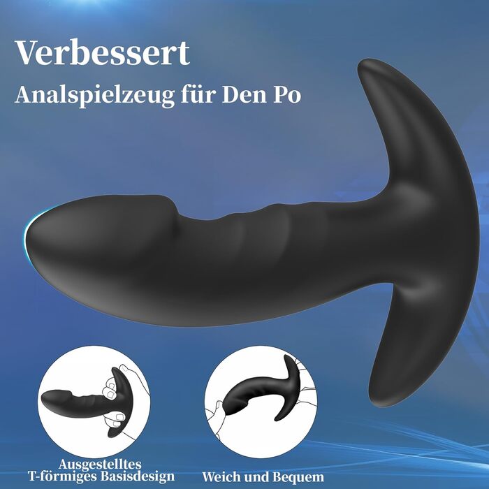 Набір анальних пробок AiFist, з силікону, S, M, L, 3 шт.