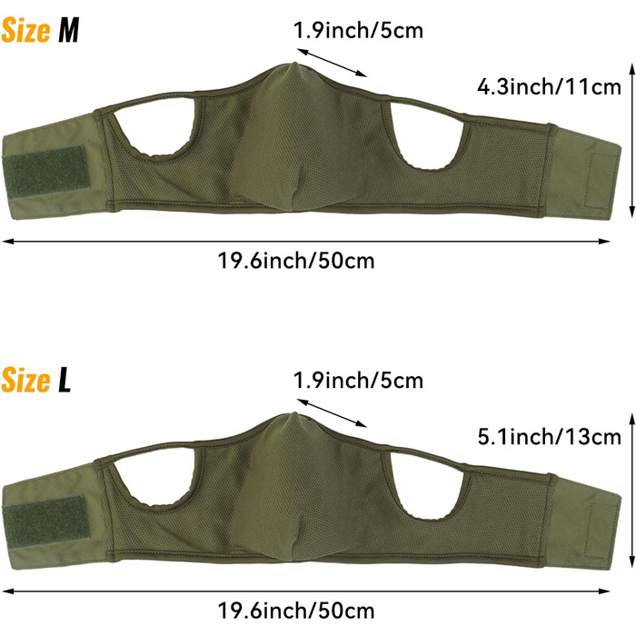 Тактична стрілецька маска, складна, страйкбольна силіконова маска, дихаюча, вільне вухо, на відкритому повітрі, на половину обличчя, сітка, військова маска для стрільби, верхової їзди, скелелазіння, пейнтболу, полювання, гра L-Green