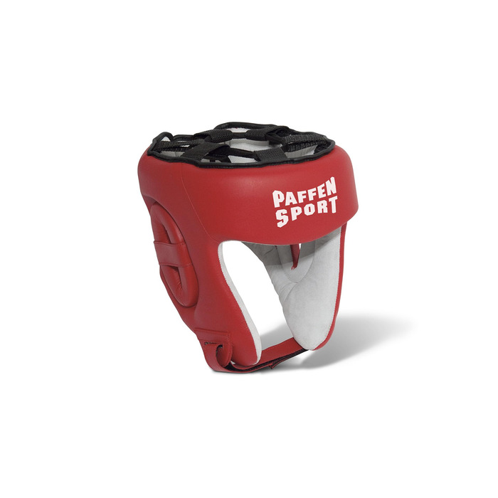 Шолом для змагань та спарингу Paffen Sport Contest з позначкою DBV червоний XL