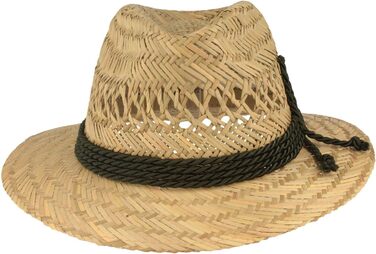 Широкий дитячий солом&39яний капелюх Літній капелюх Сонячний капелюх виготовлений зі 100 соломи, Зроблено в Італії Для хлопчиків та дівчаток Особливо легкий та зручний з шовковою обробкою, розмір 51, натуральний колір