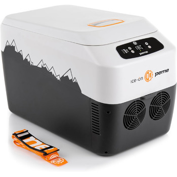 Л Adventure Orange Термоелектричний з режимом ECO AC/DC для охолодження та збереження тепла Cool Box з підключенням 12 вольт і 230 вольт Міні-холодильник для автомобіля та кемпінгу 32 літри, 30-50