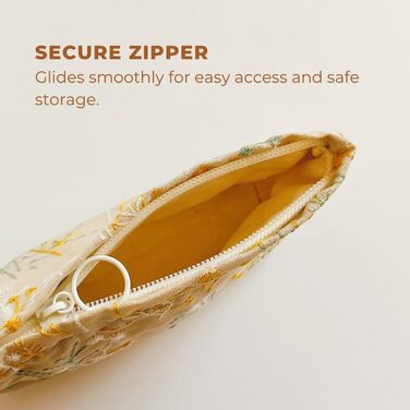 Косметичка з квітковим візерунком, вишита, вінтажний стиль, жакардова тканина, косметичка на блискавці, дорожня косметичка, подару