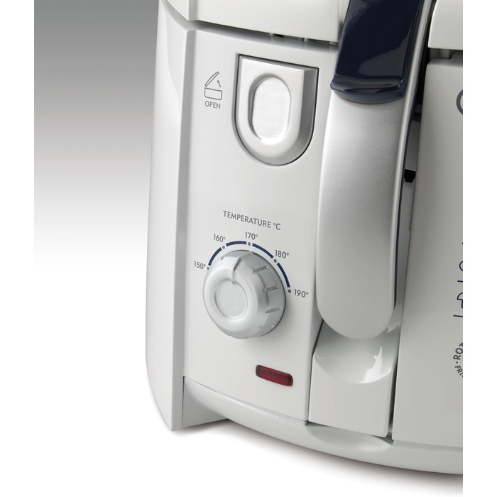 Фритюрниця, 1800 Вт, 1,2 літра, нержавіюча сталь, білий, 28211. W1 RotoFry