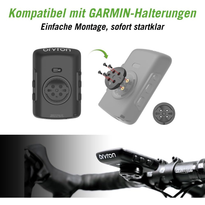 Велокомп'ютер Bryton Rider 650 E, 2.8 дюйма, ANT/BLE, Електроніка/Пластик, Чорний