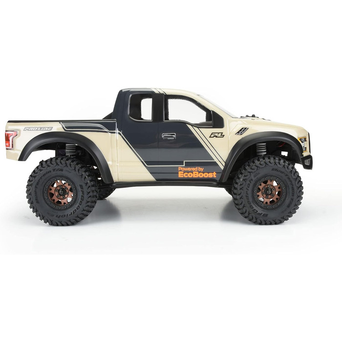 Кузов для 1/10 Ford F-150 Raptor 2017 року (Прозорий), колісна база 313 мм (12.3 дюйми) для Crwlrs