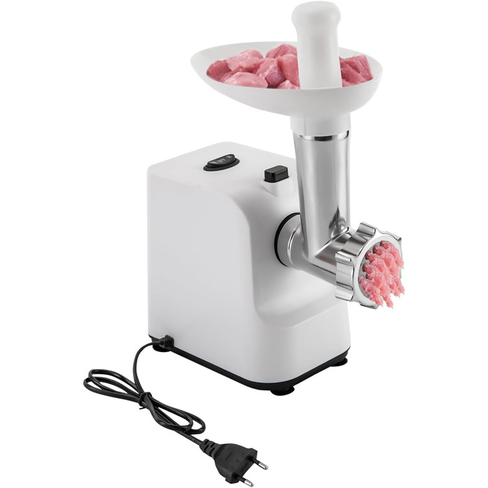 М'ясорубка Електрична м'ясорубка 1000 Вт з нержавіючої сталі Машина для фаршу з 3-ма дисками М'ясорубка Електрична м'ясорубка М'яс
