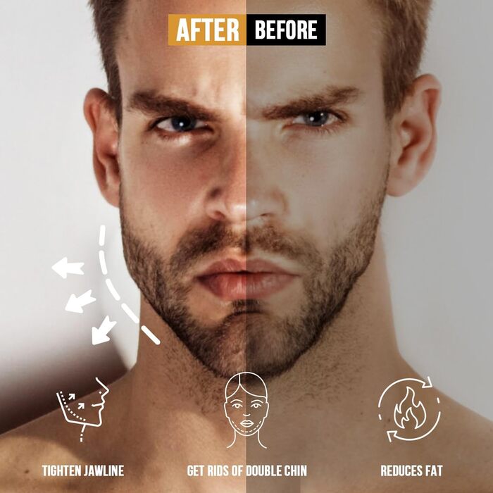 Тренажер для щелепи Kiefertrainer, регульоване навантаження 21-59 кг, для тренування щелепи, обличчя та шиї, ефективний тренажер для формування контуру обличчя