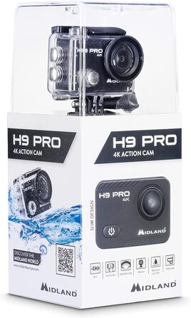 9 Pro WiFi Action Camera, C1518, Ultra HD 4K, 9 Pro WiFi Action Camera, C1518, Ultra HD 4K