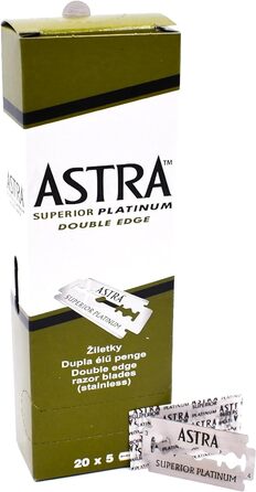 Бритвені леза Astra Platinum, 200 шт.