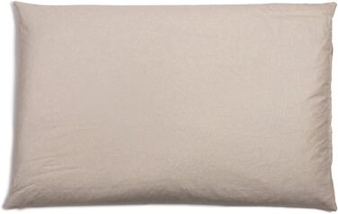 Подушка GIRAFFENLAND з органічного проса 40x60 см, подушка для сну з органічного перкалю органічний наповнювач, прямий наповнювач Нефарбована та невідбілена - подушка для голови з просом