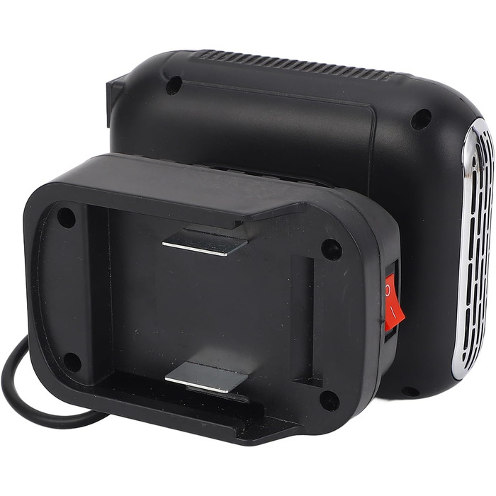 Портативний акумуляторний обігрівач Marhynchus, регульована температура від 30 до 80, тихий кімнатний обігрівач з регулюванням нахилу 90, для BL1830 BL1850 BL1840 BL1845 BL1815 BL1820 BL1860B