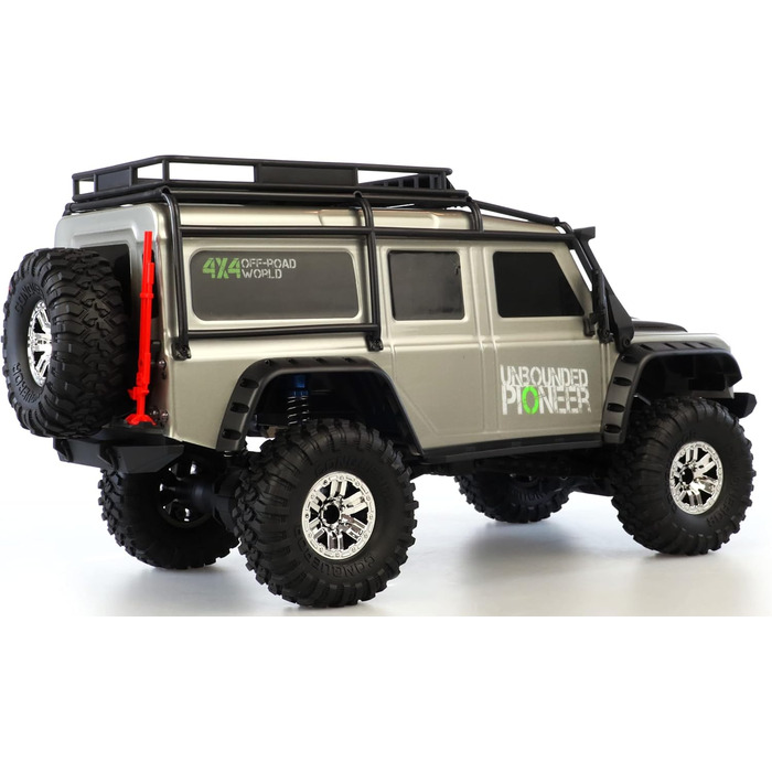 Позашляховик-краулер Dirt Pioneer 4WD 110 RTR, Сріблястий