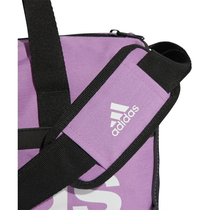 Спортивна сумка Adidas Linear Duffel Olistr / чорний / білий розмір M Preloved Purple / білий