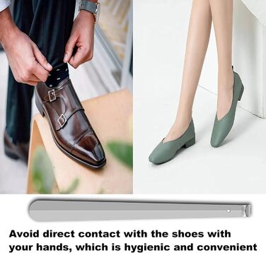 Рожок для взуття довгий 42 см Рожок для взуття довгий металевий Дуже стійкий З ергономічною формою Дуже стійкий дизайн Ідеально пі