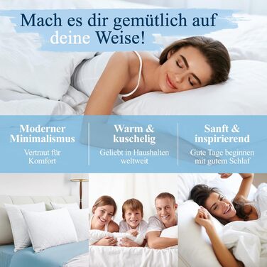 Помаранчеві хвилясті подушки 40x80, 2 шт. - подушки для сну з мікрофібри готельної якості, м&39які дихаючі подушки, сертифіковані Oeko-Tex, подушки для сну на боці та спині, 40x80x18 см