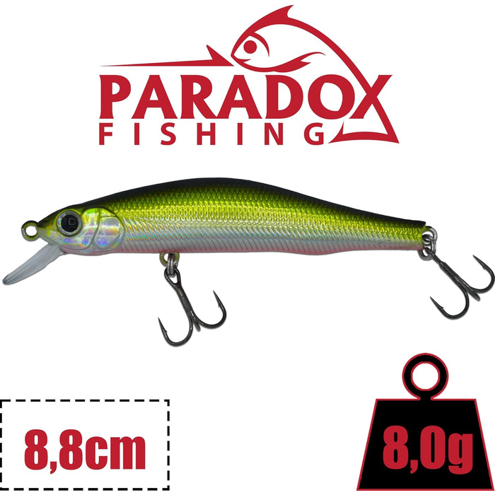 Набір воблерів 5 шт. 14 г 10,5 см / 8 г 8,8 см з коробкою Приманка для щуки, судака, окуня 5 шт. 8 г 8,8 см