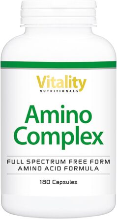 Капсули з амінокомплексом Vitality Nutritional, 180 шт.