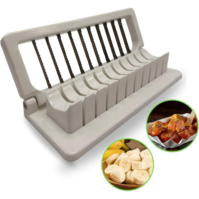 Слайсер Currywurst для дому швидкі та навіть скибочки ковбаси Міцні з'єднання гострі леза Нарізка ковбаси