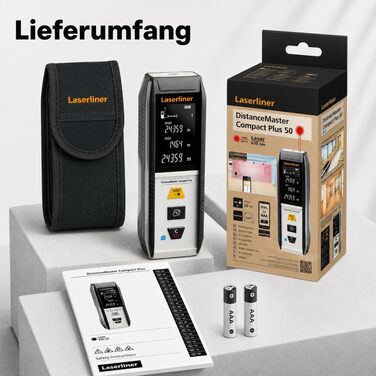Лазерний далекомір Laserliner DistanceMaster Compact Plus 50