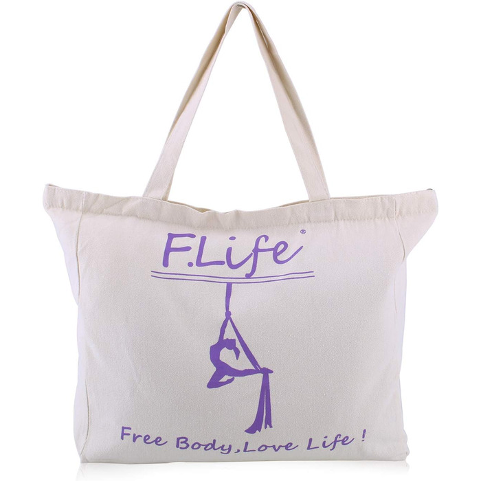 Комплект обладнання для гамака для йоги F.Life Aerial Silk, міцний, 10 ярдів, бірюзовий/гетавей, однотонні матеріали