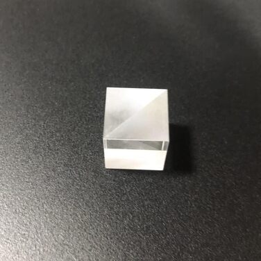 Мм 1 1 Beamsplitter Повне внутрішнє відбиття Пряма кутова призма Напіввідбиваюча напівпрозора Beamsplitter, 15 * 15 * 15