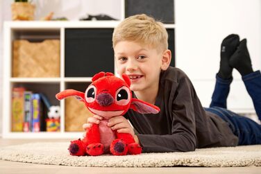 М'яка іграшка Disney Ліло та Стіч Лерой, 25 см надзвичайно м'яка для обіймів та любові підходить з перших місяців життя чудовий подарунок для маленьких шанувальників Disney