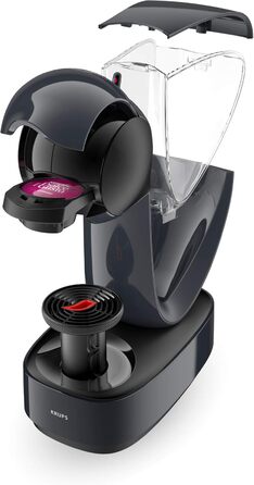 Кавоварка KRUPS Nescaf Dolce Gusto Infinissima, мультидрінковий дизайн, великий знімний резервуар XL, тиск 15 бар 5 коробок по 16 капсул