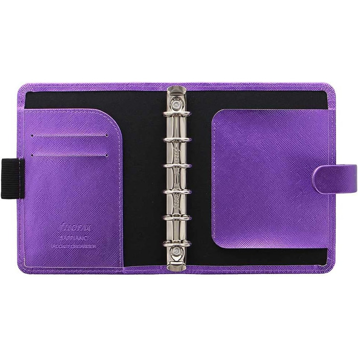 Органайзер для сумок Filofax Saffiano Metallic Purple