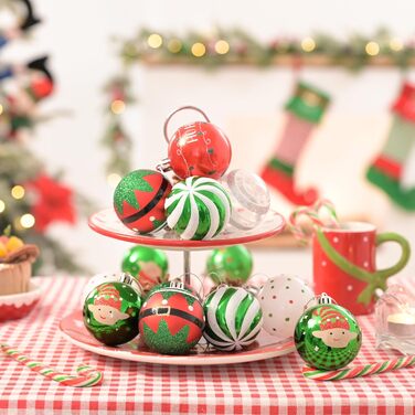 Різдвяні кульки для декору 12 шт Victor's Workshop