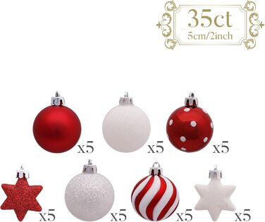 Різдвяні кульки набір із 35 предметів Victor's Workshop