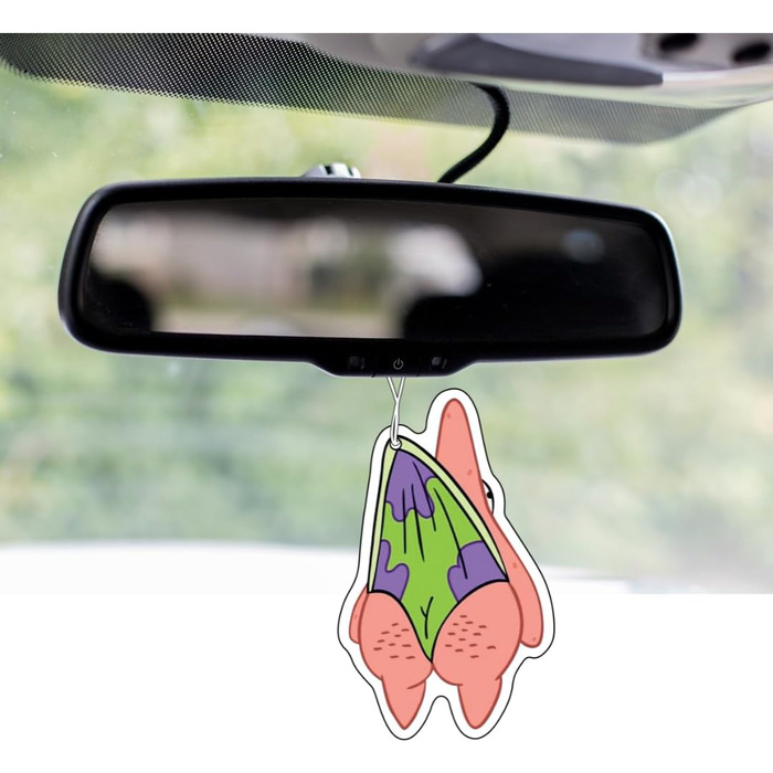 Патрік Стар ароматичне дерево автомобіль кумедний, автомобільний дозатор ароматизаторів, тюнінг автомобіля, освіжувач повітря авто