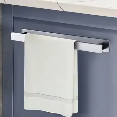 Вішалка для рушників JINWCISM B0B63BNQW6 настінна, срібляста