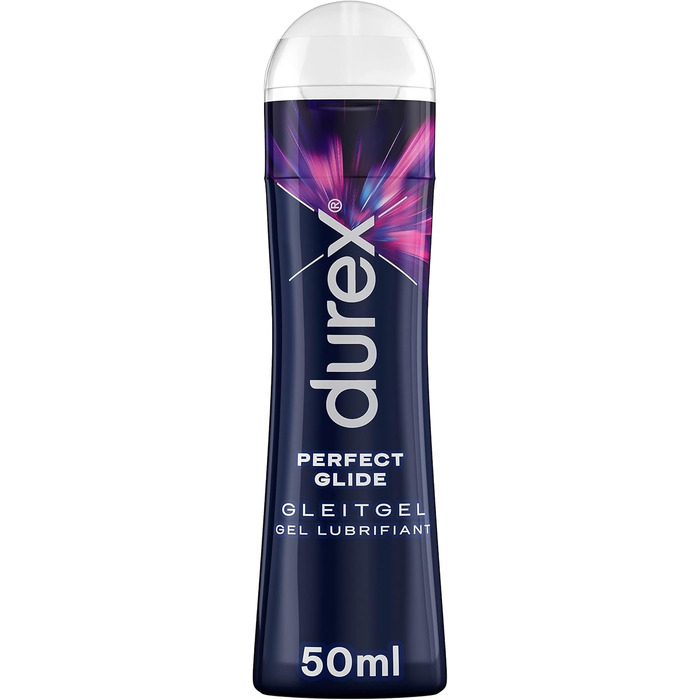 Мастило на силіконовій основі для тривалого змащення Durex Play Perfect Glide 3 шт. 50 мл у практичній дозуючій пляшці