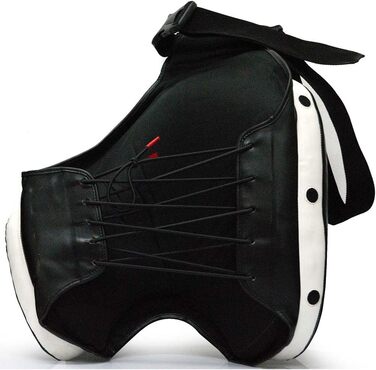 Накладки на стегна Fairtex, Deluxe, чорні, для низьких ударів, Beinschutz Pad Muay Thai