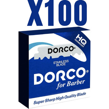 Леза Dorco Blades 100 з нержавіючої сталі з одним лезом