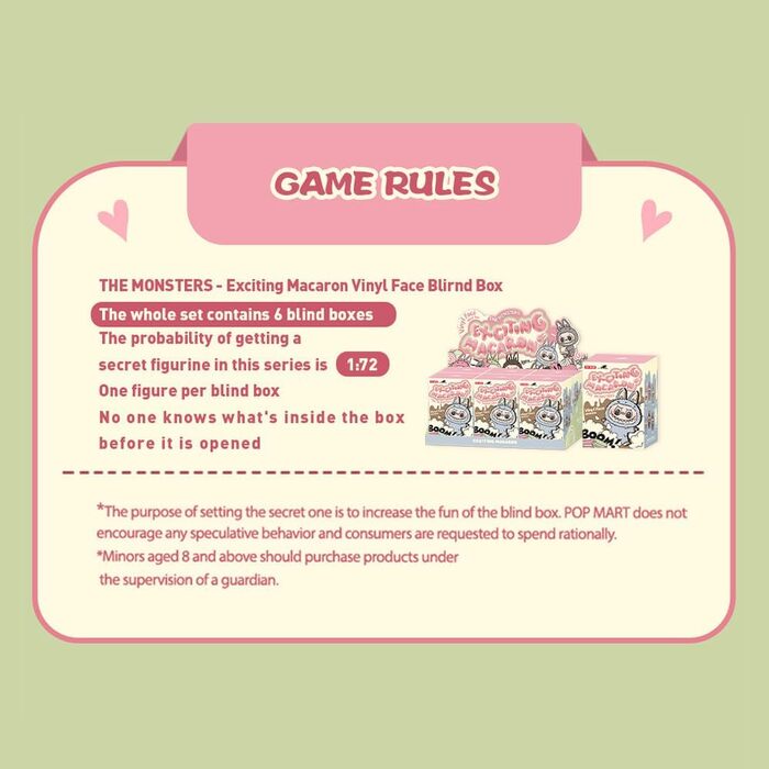 Монстри - Захопливі вінілові обличчя макаронів Смачні макарони