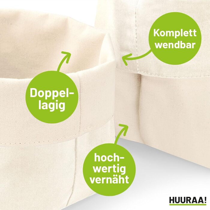 Органайзер для кемпера з сердечком, подарунок, 3-літровий середній кошик для зберігання з полотна та бавовни, ідея подарунка для кемпера