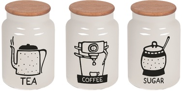 Банка Herevin White-Black Tea-Coffee-Sugar MIX 0.890 л (232001-264) (6965068)