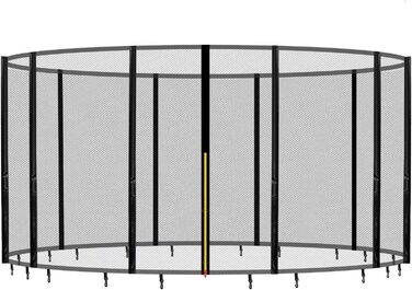 Баунсальська батутна захисна сітка Ø 183 185 244 250 275 277 300 305 335 337 366 370 396 400 427 430 457 460 487 490 (JS) Змінна сітка Tampoline Net для батуту Outdoor (Net JS-M Ø 396 см 10 полюсів H 180 см)