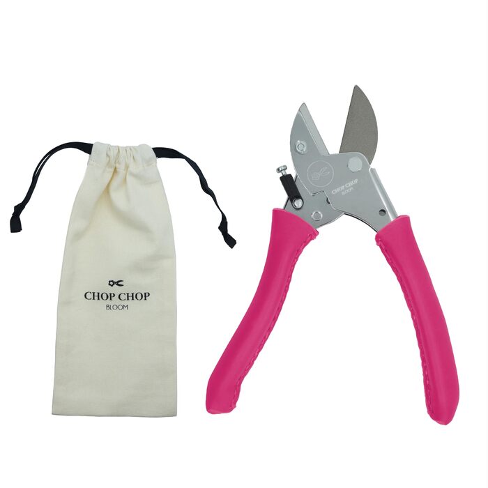 Садові ножиці преміум-класу, ножиці для рослин, ножиці для квітів - Pink Tulip Limited Edition 100 зроблено в Німеччині Високоякісні, міцні та ергономічні з ручно прошитими шкіряними ручками